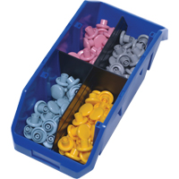 Quick Pick Bins, 5" x 6.625" x 12-1/2", Blue Pathway Supply LP