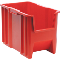 Contenants &agrave; empiler g&eacute;ants, 10,875" la x 17,5" p x 12,5" h, Rouge Pathway Supply LP