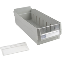 Replacement Drawer for KPC-HD Heavy-Duty Parts Cabinets, Plastic, 6-1/2" W x 14-4/5" D x 4" H, Grey Pathway Supply LP