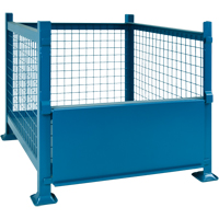 Bulk Stacking Containers, 34.5" W x 40.5" D x 30" H, 3000 lbs. Capacity Pathway Supply LP