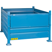 Bulk Stacking Containers, 30" H x 34.5" W x 40.5" D, 4500 lbs. Capacity Pathway Supply LP