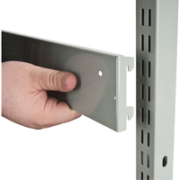 Servante mobile de bacs &agrave; plateaux inclinables - chariot seulement, &agrave; deux c&ocirc;t&eacute;s, 26-1/4" la x 22" p x 57-1/2" h Pathway Supply LP