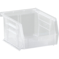 Clear-View Ultra Stack & Hang Bin, 4-1/8" W x 3" H x 5-3/8" D, Clear Pathway Supply LP
