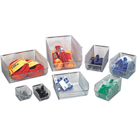 Bacs en fil m&eacute;tallique empilables et suspendables Pathway Supply LP