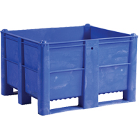 Conteneur pour palettes, 40"/47,25" p x 48"/39,4" la x 29"/29,1" h, Capacit&eacute; 1543 lb/2650 lb, Bleu Pathway Supply LP