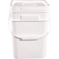 Square Pail, Plastic, 4 gal. Pathway Supply LP