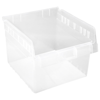 Bacs pour &eacute;tag&egrave;re Store-Max, 11-1/8" la x 8" H x 11-5/8" p, Transparent, Capacit&eacute; 44 lb Pathway Supply LP