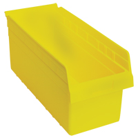 Bacs pour &eacute;tag&egrave;re Store-Max, 8-3/8" la x 8" H x 17-7/8" p, Jaune, Capacit&eacute; 56 lb Pathway Supply LP