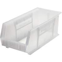 Ultra Stack & Hang Bin, 8-1/4" W x 7" H x 18" D, Clear Pathway Supply LP