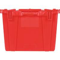 FP243C FliPak Nestable Tote, 26.9" x 16.9" x 12.1", Red Pathway Supply LP