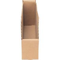Deep Corrugated Parts Bins, 1-15/16" W x 11-1/4" D x 4-1/2" H, Beige Pathway Supply LP