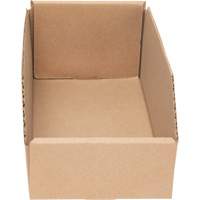 Deep Corrugated Parts Bins, 5-3/4" W x 11-1/4" D x 4-1/2" H, Beige Pathway Supply LP