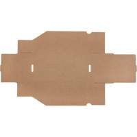 Deep Corrugated Parts Bins, 5-3/4" W x 11-1/4" D x 4-1/2" H, Beige Pathway Supply LP