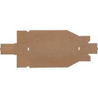 Deep Corrugated Parts Bins, 3-3/4" W x 17-1/4" D x 4-1/2" H, Beige Pathway Supply LP