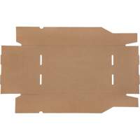 Deep Corrugated Parts Bins, 11-3/4" W x 17-1/4" D x 4-1/2" H, Beige Pathway Supply LP