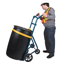 Diable pour baril, Fabriqu&eacute; en Acier, 25 - 55 gal. US (20 - 45 gal. imp.) Pathway Supply LP