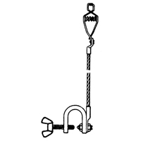 Light-Duty Bonding & Grounding Wire Assemblies - Alligator Clip & Small C-Clamps Pathway Supply LP