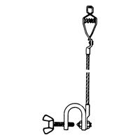 Light-Duty Bonding & Grounding Wire Assemblies - Alligator Clip & Small C-Clamps Pathway Supply LP