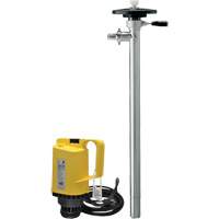 Pompes &agrave; tambour &eacute;lectriques, Acier inoxydable, 51 gal./min Pathway Supply LP