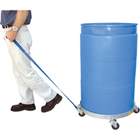 Chariots &agrave; &eacute;tages multiples pour baril, Acier, Capacit&eacute;e 900 lb, Diam&egrave;tre 23-1/2", Roue en Caoutchouc Pathway Supply LP