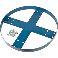 Cadre de socle roulant pour barils, Acier, Capacit&eacute;e 750 lb, Diam&egrave;tre 24" Pathway Supply LP