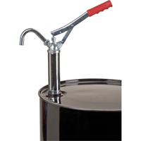 Pompe &agrave; baril de type levier, Acier, 11 oz/course, Pour barils de 30-55 gal. Pathway Supply LP