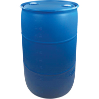 Polyethylene Drums, 55 US gal (45 imp. gal.), Closed Top, Blue Pathway Supply LP