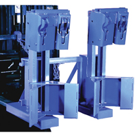 Manipulateur de barils MORSPEED 1500 pour chariot &eacute;l&eacute;vateur, Pour 30 - 85 gal. US (25 - 70 gal. imp.) Pathway Supply LP