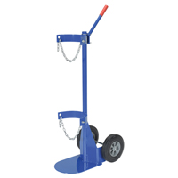 Chariot pour bouteille de gaz, Roues Caoutchouc, Base de 12" la x 15-1/2" lo, 500 lb Pathway Supply LP