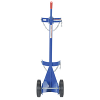 Chariot pour bouteille de gaz, Roues Caoutchouc, Base de 12" la x 15-1/2" lo, 500 lb Pathway Supply LP