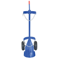 Chariot pour bouteille de gaz, Roues Pneumatique, Base de 12" la x 15-1/2" lo, 500 lb Pathway Supply LP