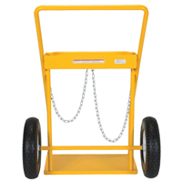 Chariot pour bouteille de gaz, Roues Caoutchouc, Base de 22" la x 14-1/8" lo, 250 lb Pathway Supply LP