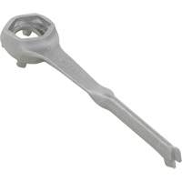 Single Ended Specialty Bung Nut Wrench, 1-1/2" Opening, 4-1/4" Handle, Non-Sparking Aluminum Pathway Supply LP