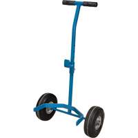 Chariot &agrave; cylindres, Roues Anticrevaison, Base de 15-1/2" W x 14-1/4" L, 600 lb Pathway Supply LP