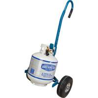Chariot &agrave; cylindres, Roues Anticrevaison, Base de 15-1/2" W x 14-1/4" L, 600 lb Pathway Supply LP