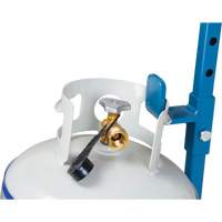 Chariot &agrave; cylindres, Roues Anticrevaison, Base de 15-1/2" W x 14-1/4" L, 600 lb Pathway Supply LP