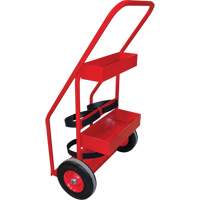 Chariot de prevention d'incendie pour travaux &agrave; chaud, Roues Semi-pneumatique, Base de 17,75" la x 8,9" lo, 100 lb Pathway Supply LP