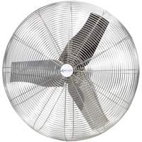 Ventilateurs en acier inoxydable lavables &agrave; grande eau pour service alimentaire, Industriel, 1 vitesses, Diam&egrave;tre de 30" Pathway Supply LP