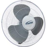 Ventilateur mural oscillant, Commercial, 3 vitesses, Diam&egrave;tre de 16" Pathway Supply LP