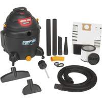 Aspirateur pour atelier avec pompe int&eacute;gr&eacute;e, Secs-humides, 6 CV, 18 gal. US (68,1 litres) Pathway Supply LP