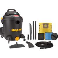 Aspirateur pour atelier SVX2, Secs-humides, 5,5 CV, 12 gal. US (45,4 litres) Pathway Supply LP