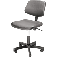 Ergonomic Seating, Polyurethane, Black, 250 lbs. Capacity Pathway Supply LP