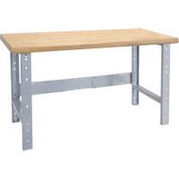 &eacute;tabli pr&eacute;conçu, Dessus & montants seulement, Cap 2500 lb, 60" la x 36" p, 34" h Pathway Supply LP
