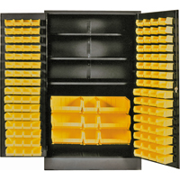Jumbo Security Cabinet With Bins Pathway Supply LP