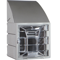 Casier, 12" x 15" x 12", Gris, Assembl&eacute; Pathway Supply LP