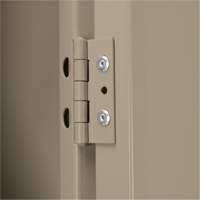 Assembled Clean Line Personal Effects Lockers, 5 -tier, Bank of 3, 12" x 72" x 36", Steel Pathway Supply LP