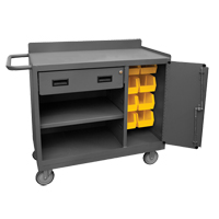 Mobile Workbench Cabinet, Steel Surface Pathway Supply LP