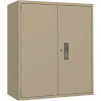 Lo-Boy Storage Cabinet, Steel, 2 Shelves, 40" H x 36" W x 18" D, Beige Pathway Supply LP