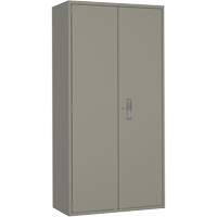 Hi-Boy Storage Cabinet, Steel, 4 Shelves, 72" H x 36" W x 18" D, Grey Pathway Supply LP