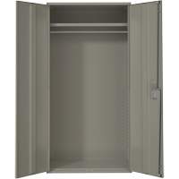 Armoire garde-robe, Acier, 36" la x 18" p x 72" h, Gris Pathway Supply LP